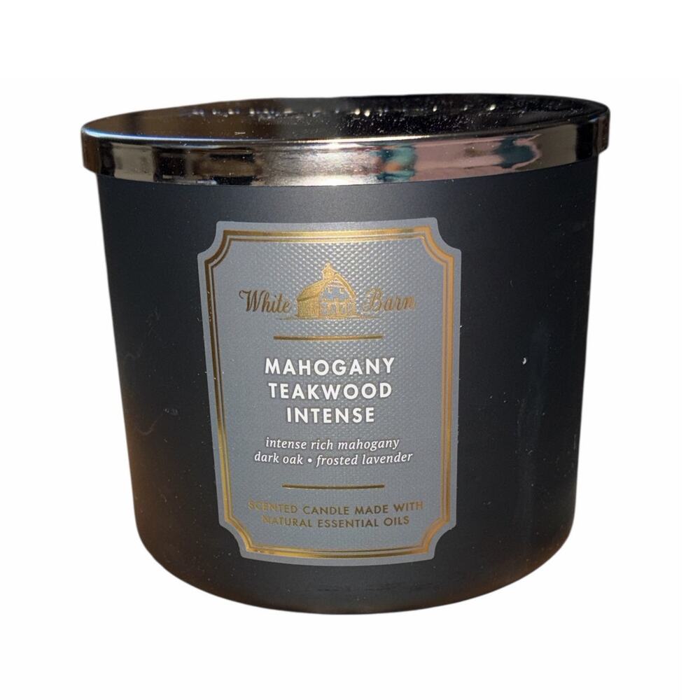 White Barn 3 Wick Scented Candle New in Box